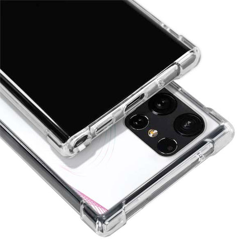 Violet Harmony (Hummingbird) Galaxy S22 Ultra Clear Case