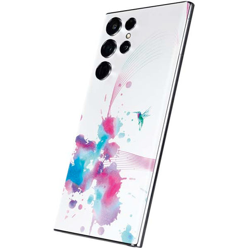 Violet Harmony (Hummingbird) Galaxy S22 Ultra Skin