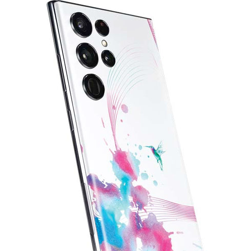 Violet Harmony (Hummingbird) Galaxy S22 Ultra Skin