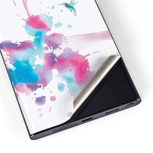Violet Harmony (Hummingbird) Galaxy S22 Ultra Skin