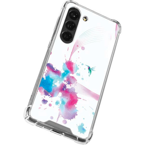 Violet Harmony (Hummingbird) Galaxy S23 Clear Case