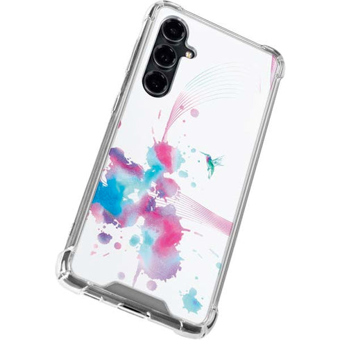 Violet Harmony (Hummingbird) Galaxy S23 FE Clear Case
