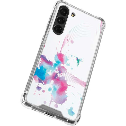 Violet Harmony (Hummingbird) Galaxy S23 Plus Clear Case