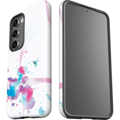 Violet Harmony (Hummingbird) Galaxy S23 Plus Pro Case