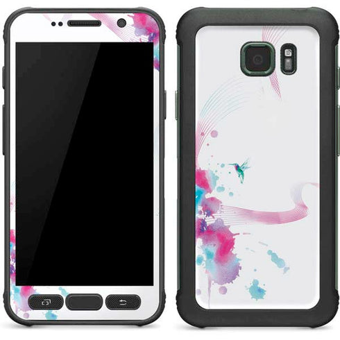 Violet Harmony (Hummingbird) Galaxy S7 Active Skin