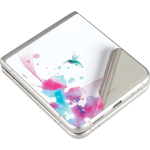 Violet Harmony (Hummingbird) Galaxy Z Flip3 5G Skin