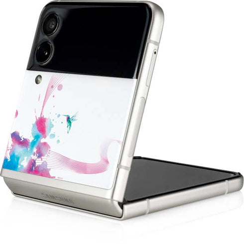 Violet Harmony (Hummingbird) Galaxy Z Flip3 5G Skin