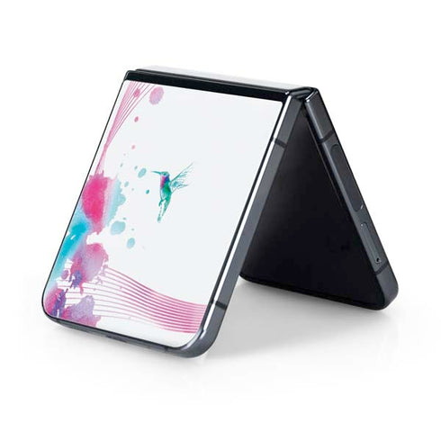Violet Harmony (Hummingbird) Galaxy Z Flip5 5G Skin