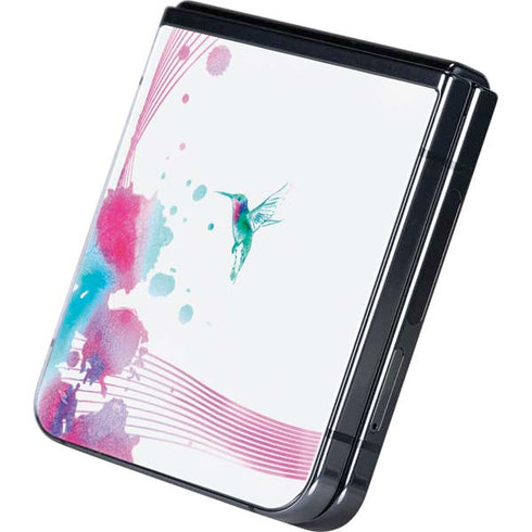 Violet Harmony (Hummingbird) Galaxy Z Flip5 5G Skin