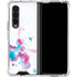 Violet Harmony (Hummingbird) Galaxy Z Fold4 5G Clear Case