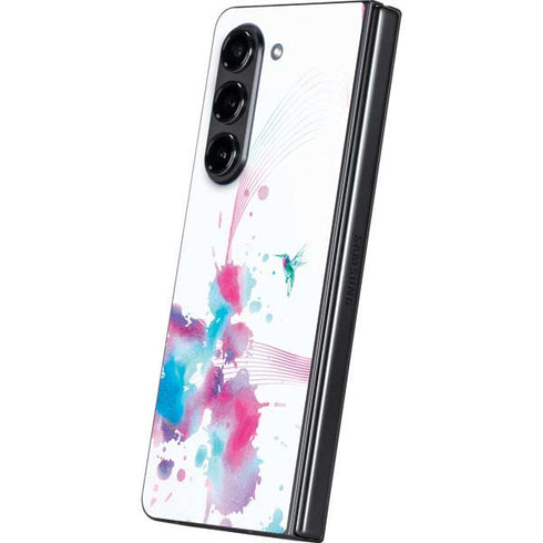 Violet Harmony (Hummingbird) Galaxy Z Fold5 5G Skin