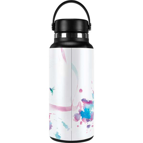 Violet Harmony (Hummingbird) Hydro Flask 32oz Wide Mouth Skin