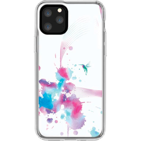 Violet Harmony (Hummingbird) iPhone 11 Pro Clear Case