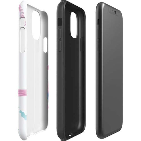 Violet Harmony (Hummingbird) iPhone 11 Pro Max Impact Case