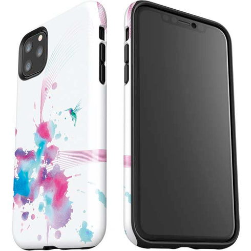 Violet Harmony (Hummingbird) iPhone 11 Pro Max Impact Case
