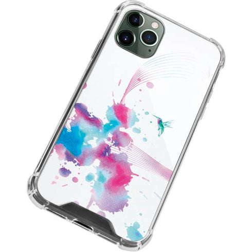 Violet Harmony (Hummingbird) iPhone 12 Pro Max Clear Case