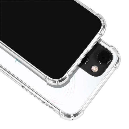 Violet Harmony (Hummingbird) iPhone 14 Plus Clear Case