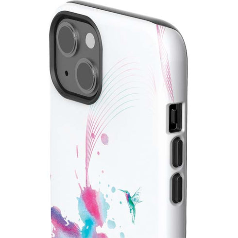 Violet Harmony (Hummingbird) iPhone 14 Impact Case