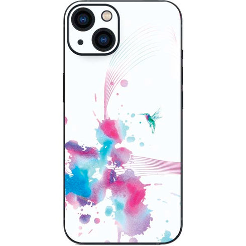 Violet Harmony (Hummingbird) iPhone 14 Plus Skin