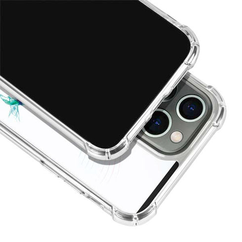 Violet Harmony (Hummingbird) iPhone 15 Pro Clear Case