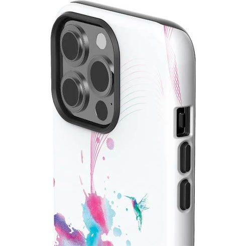 Violet Harmony (Hummingbird) iPhone 14 Pro Impact Case