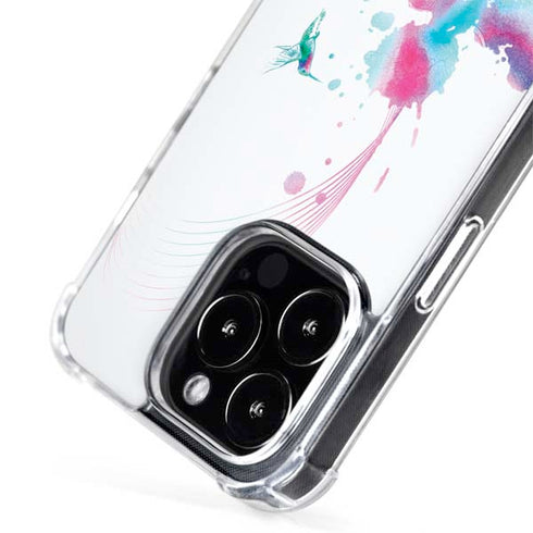 Violet Harmony (Hummingbird) iPhone 14 Pro MagSafe Case