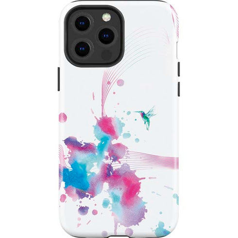 Violet Harmony (Hummingbird) iPhone 15 Pro Max Impact Case