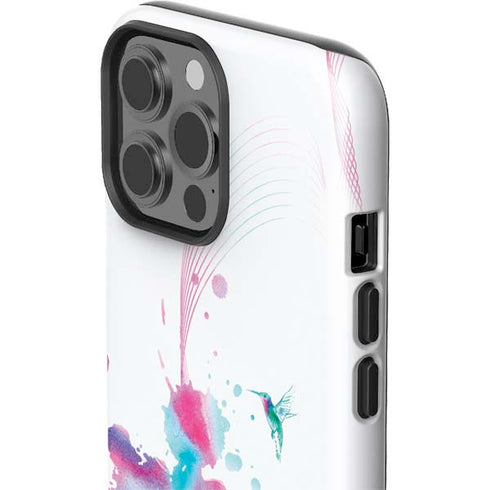 Violet Harmony (Hummingbird) iPhone 15 Pro Max Impact Case