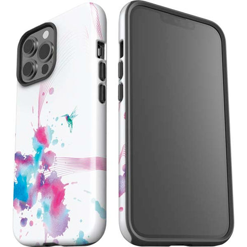 Violet Harmony (Hummingbird) iPhone 15 Pro Max Impact Case