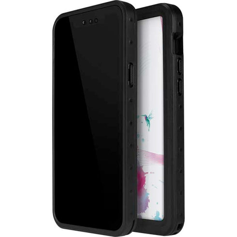 Violet Harmony (Hummingbird) iPhone 14 Pro Max Waterproof Case