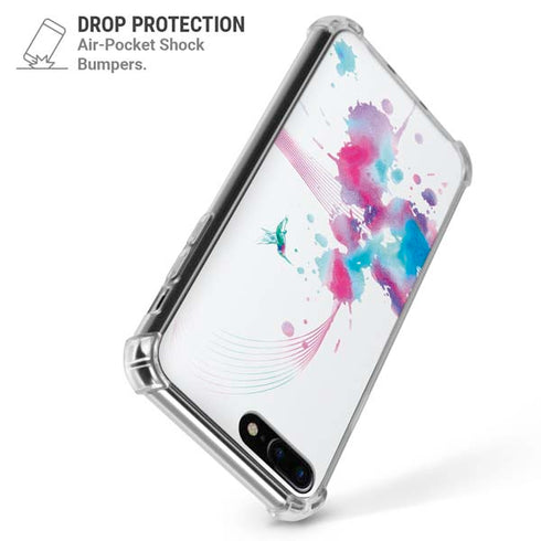 Violet Harmony (Hummingbird) iPhone 7/8 Plus Clear Case