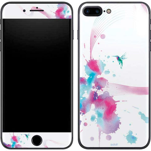 Violet Harmony (Hummingbird) iPhone 8 Plus Skin