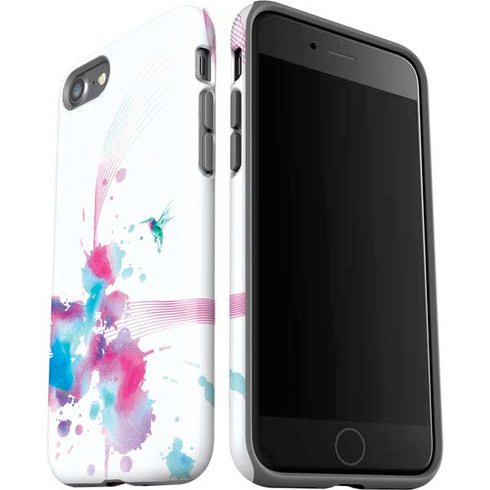 Violet Harmony (Hummingbird) iPhone SE (2nd & 3rd Gen) Pro Case