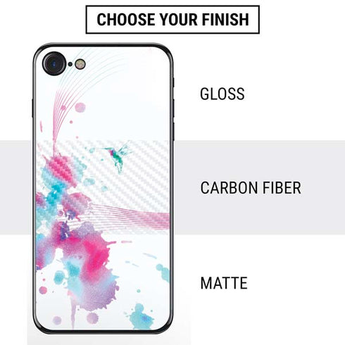 Violet Harmony (Hummingbird) iPhone SE (2nd & 3rd Gen) Skin