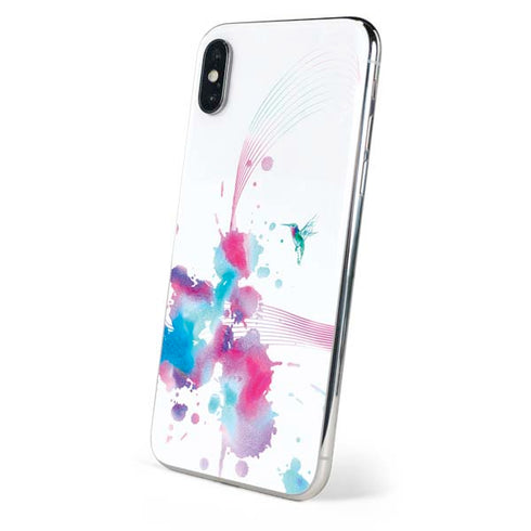 Violet Harmony (Hummingbird) iPhone XS Max Skin