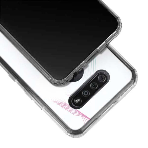 Violet Harmony (Hummingbird) LG K51/Q51 Clear Case
