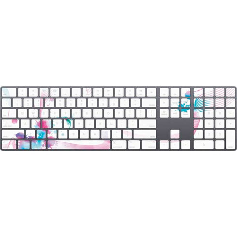 Violet Harmony (Hummingbird) Magic Keyboard with Numeric Keypad Skin