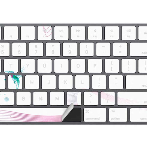 Violet Harmony (Hummingbird) Magic Keyboard with Numeric Keypad Skin