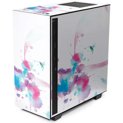 Violet Harmony (Hummingbird) NZXT H510 Compact ATX Mid-Tower Case Skin