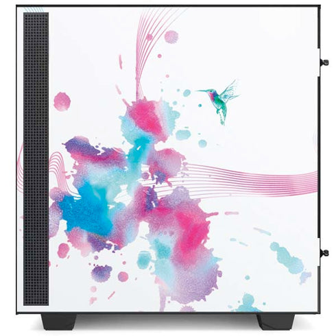 Violet Harmony (Hummingbird) NZXT H510 Compact ATX Mid-Tower Case Skin