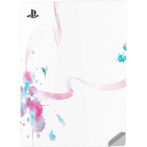 Violet Harmony (Hummingbird) PS5 Digital Edition Console Skin
