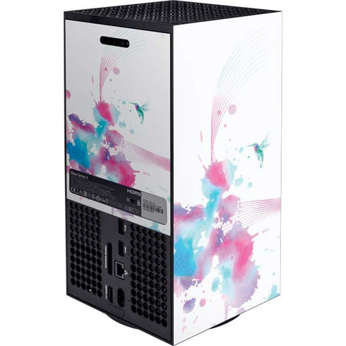 Violet Harmony (Hummingbird) Xbox Series X Console Skin