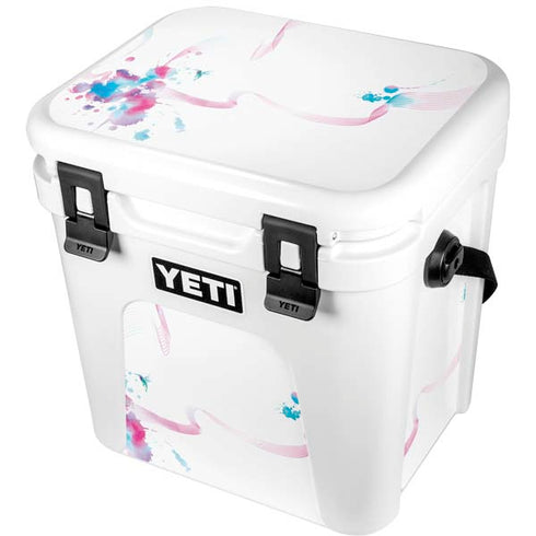 Violet Harmony (Hummingbird) YETI Roadie 24 Hard Cooler Skin