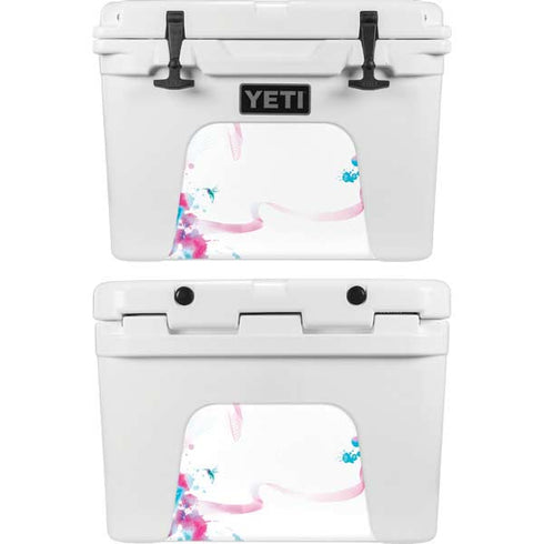 Violet Harmony (Hummingbird) YETI Tundra 35 Hard Cooler Skin