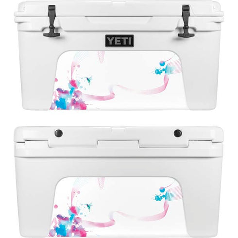Violet Harmony (Hummingbird) YETI Tundra 65 Hard Cooler Skin