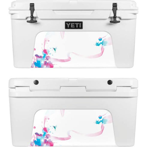 Violet Harmony (Hummingbird) YETI Tundra 75 Hard Cooler Skin