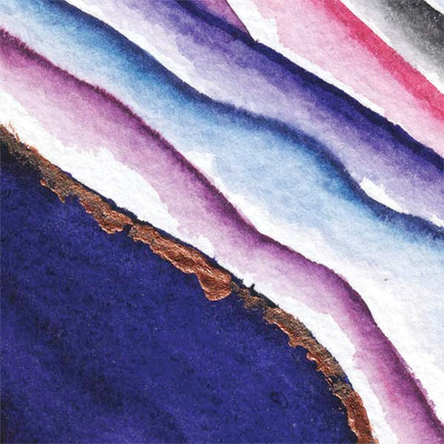 Violet Watercolor Geode Nintendo 2DS XL (2017) Skin