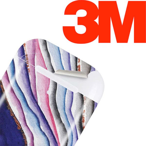 Violet Watercolor Geode Apple AirPods Skin