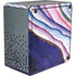 Violet Watercolor Geode Cooler Master MasterBox Q300L Mini Tower Skin