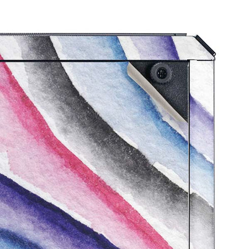 Violet Watercolor Geode Cooler Master MasterBox Q300L Mini Tower Skin